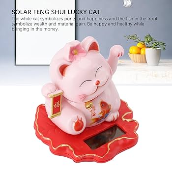 Amazon.com: OPPWONG Chinese Cat Waving Arm, Solar Energy